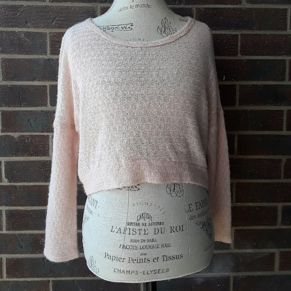 Limonata Wool Blend Cropped Sweater
